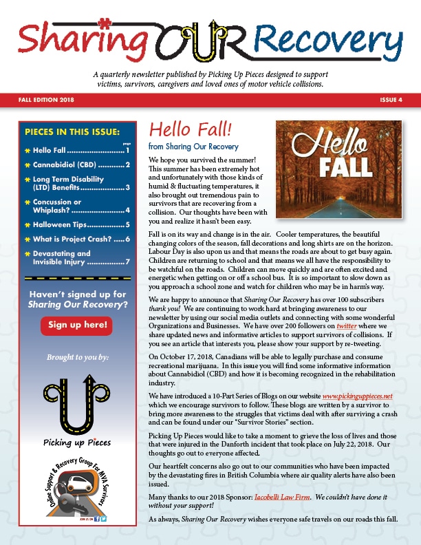 Sharing Our Recovery Fall 2018 issue