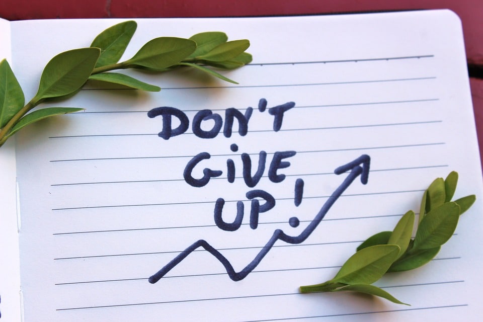 A Crash Survivor’s Reminder – “Don’t Give Up”