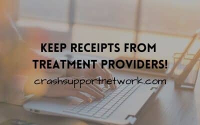 Keeping Receipts From Treatment Providers is a Must!