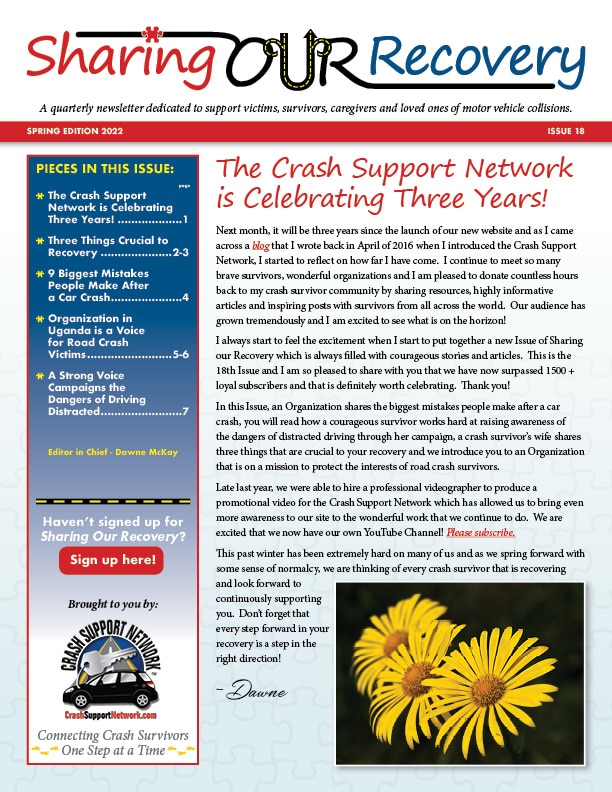 Sharing Our Recovery - Spring 2022 issue