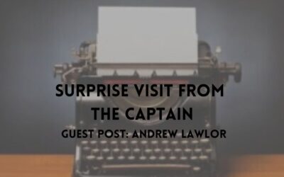 Guest Blogger Andrew Lawlor Meets the Captain