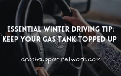 Winter Driving Tip:   Why You Should Always Keep the Gas Topped Up