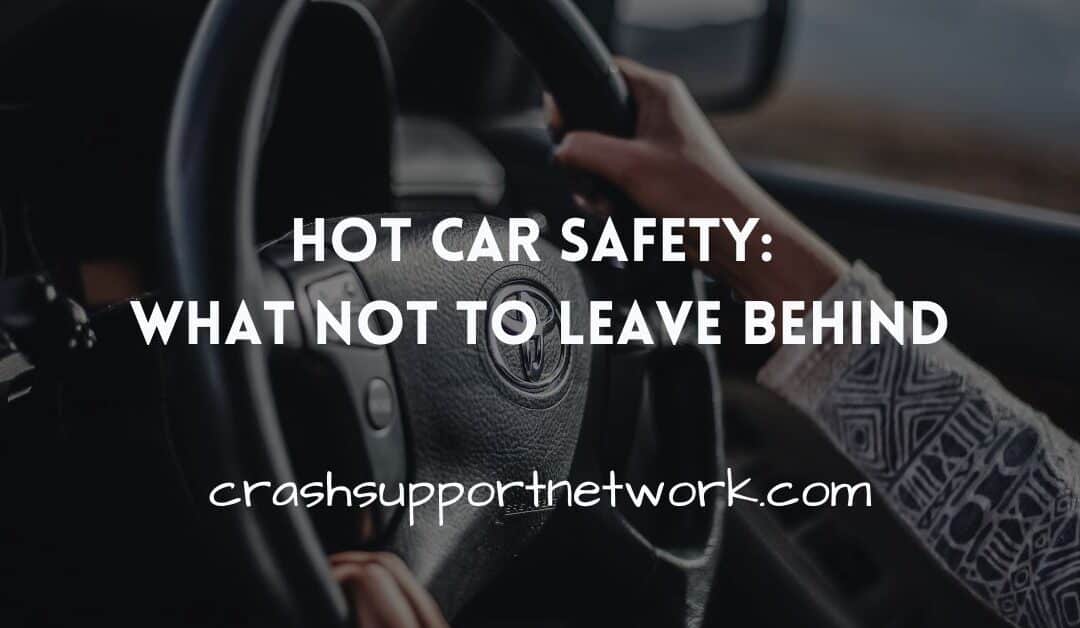 Hot Car Safety: What Not to Leave Behind