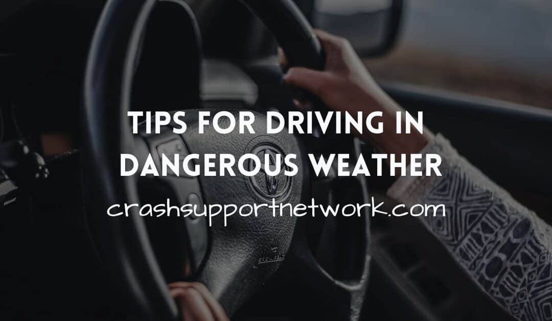 When the Sky Leads to Dangerous Weather Your Driving Needs to Change